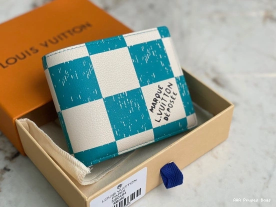 AAA Pruses Bags VUITTON MULTIPLE WALLET LOUIS 0712